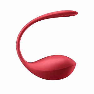 Satisfyer Shiny Petal - виброяйцо со смарт-управлением и пультом ДУ